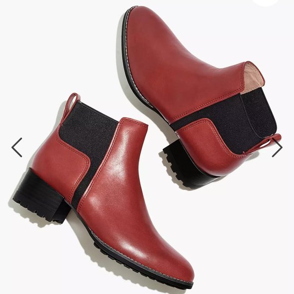 New Madewell The Kathleen Lugsole Boot 
